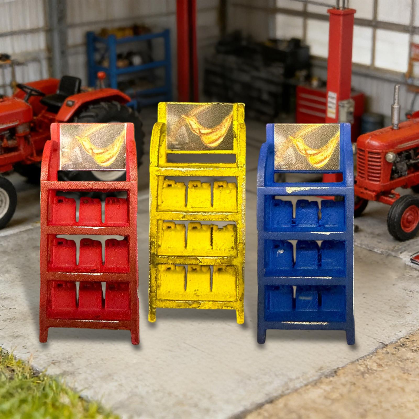 Auto Repair Shop Photos - Масштабная модель автосервиса 1:64: реалистичный декор