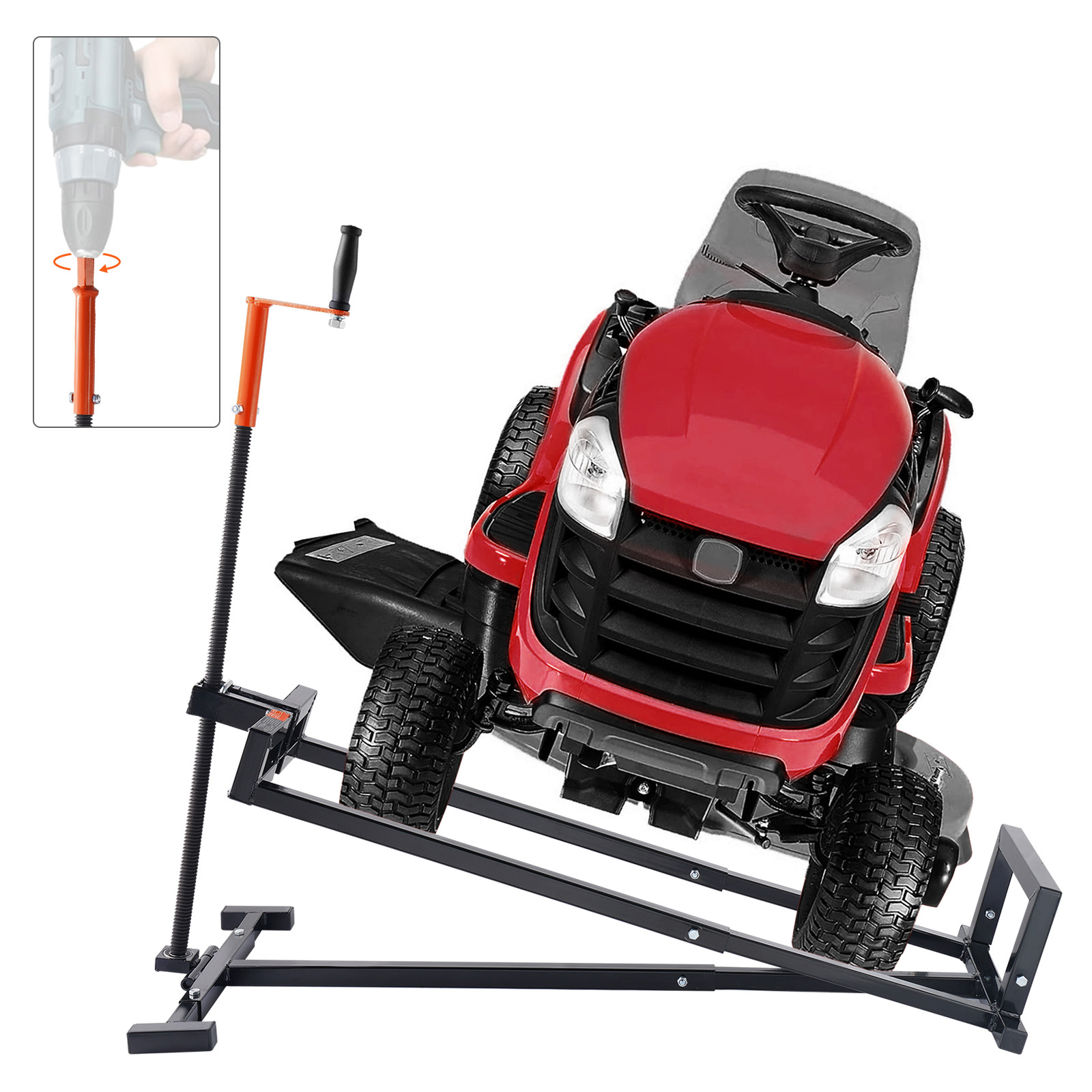 Hydraulic Car Lift - Подъемник для газонокосилки SucceBuy с гидравлическим/резьбовым