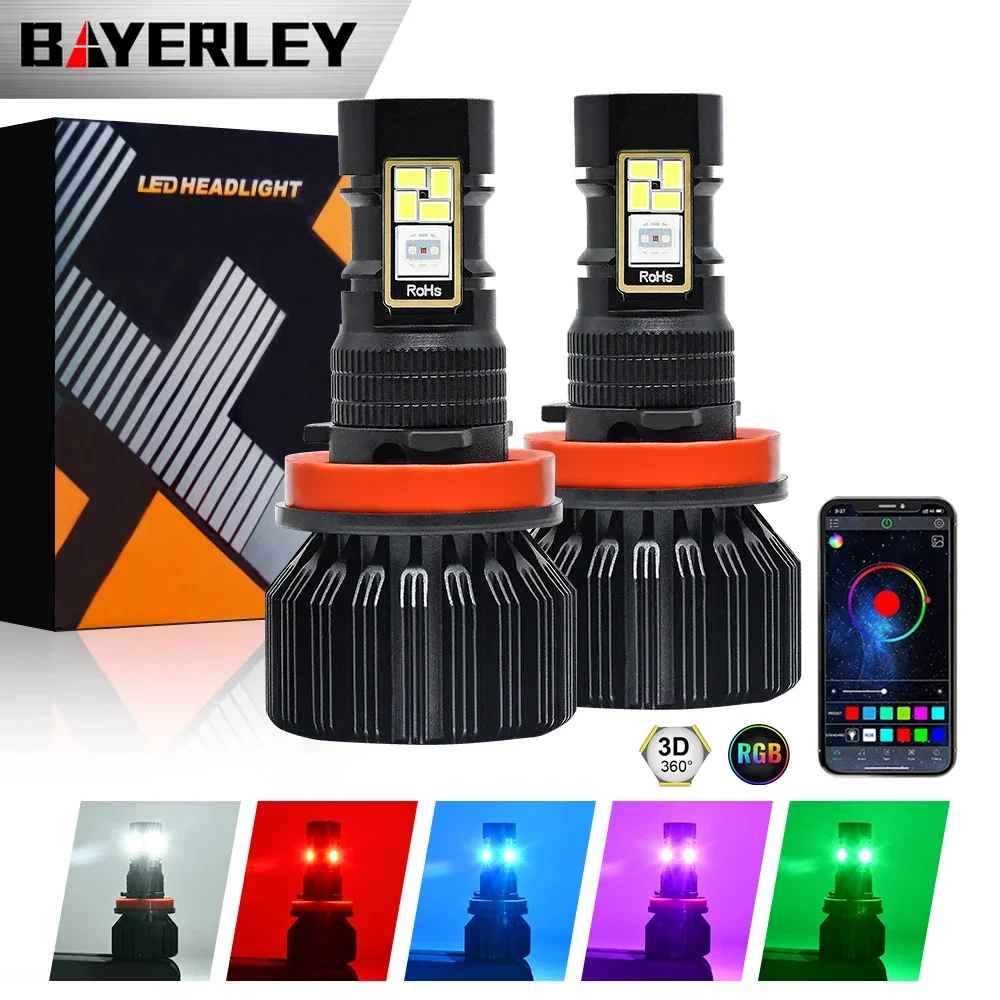 Headlight Aiming Tool - Светодиодные противотуманные фары Bayerley RGB 5050
