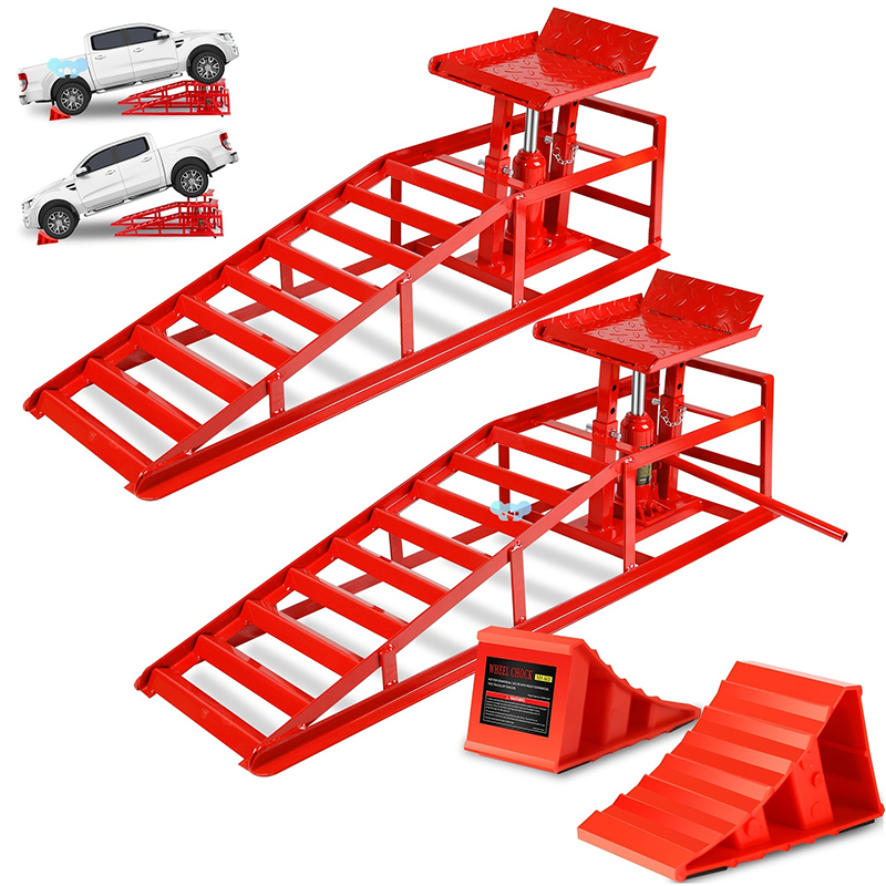 Hydraulic Car Lift - Сверхмощный 3-тонный противоскользящий гидравлический домашний гараж,
