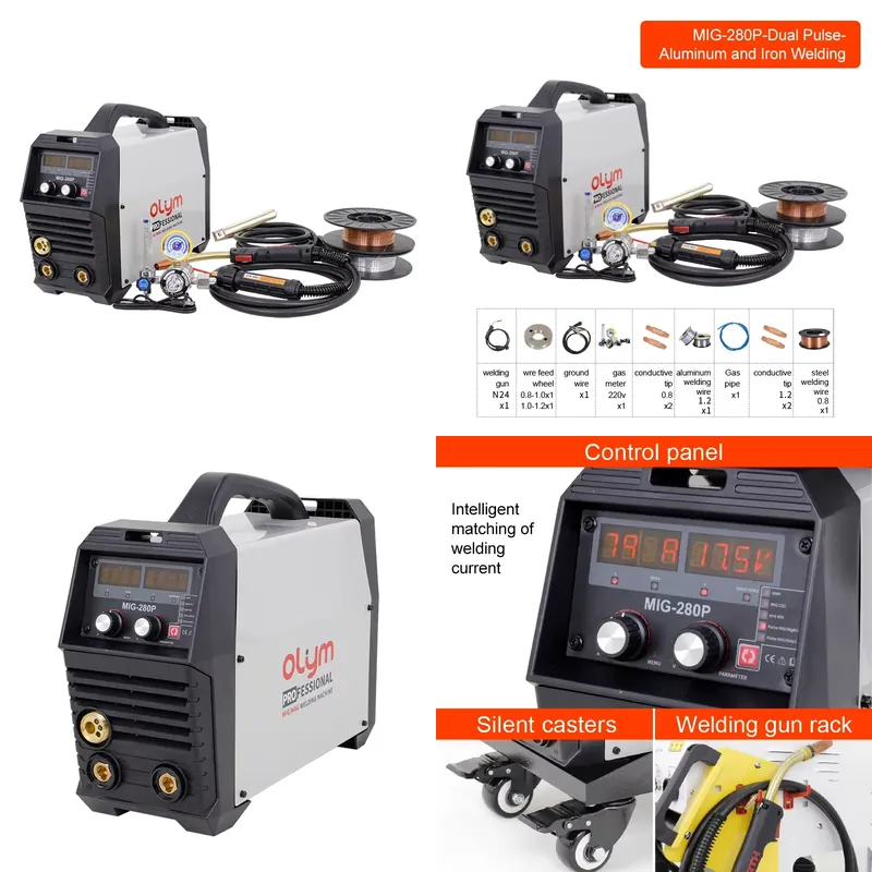 Tig Welder Machine - Инверторный сварочный аппарат MIG 280 Pulse