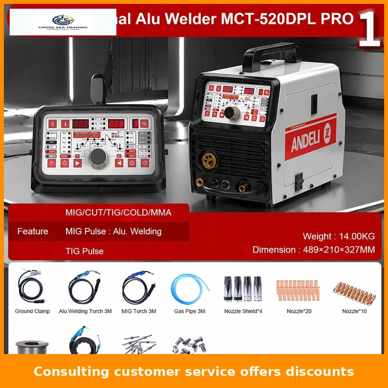 Сварочный аппарат MCT-520DPL M – обзор и цена Tig Welder Machine