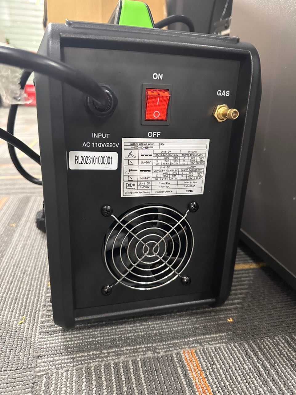 TIG250ACDC PULSE LCD IGBT Инве – обзор и цена Tig Welder Machine