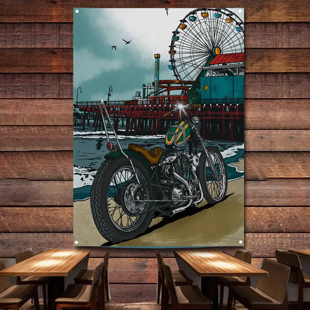 Приморский мотоцикл, художеств – обзор и цена Auto Repair Shop Banners
