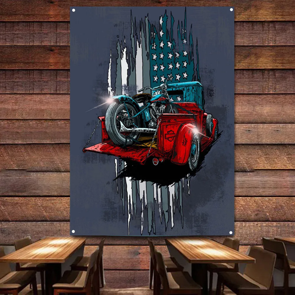 Мотоцикл на автомобиле, художе – обзор и цена Auto Repair Shop Banners
